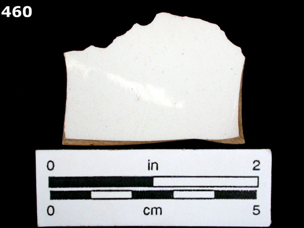 WHITEWARE, PLAIN specimen 460 