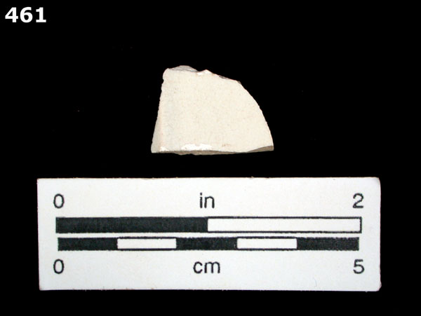 WHITEWARE, PLAIN specimen 461 