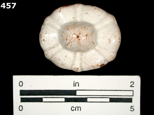 PEARLWARE, PLAIN specimen 457 