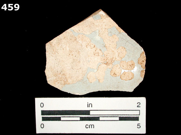 PEARLWARE, PLAIN specimen 459 front view