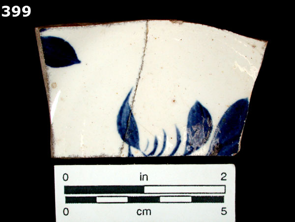 WHITEWARE, HAND PAINTED specimen 399 