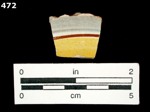 Histarch type gallery specimen 472 front view