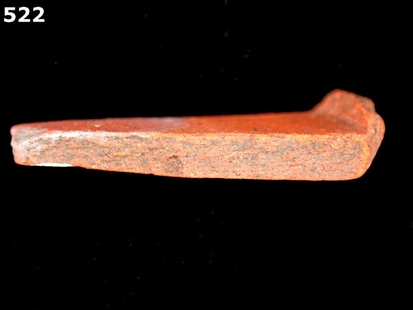 ORANGE MICACEOUS specimen 522 side view