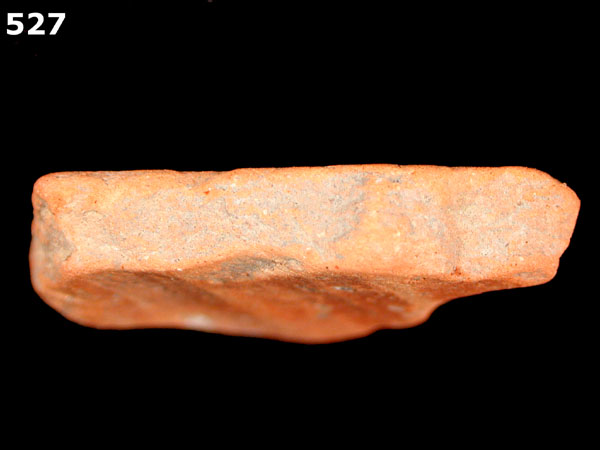ORANGE MICACEOUS specimen 527 side view
