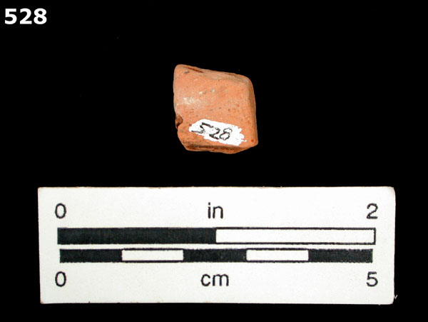 ORANGE MICACEOUS specimen 528 rear view