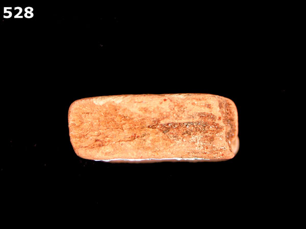 ORANGE MICACEOUS specimen 528 side view
