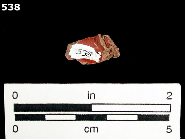 GUADALAJARA POLYCHROME specimen 538 rear view