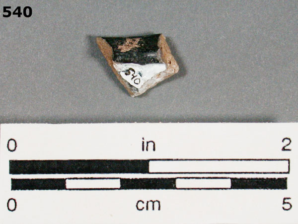 GUADALAJARA POLYCHROME specimen 540 rear view