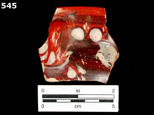 GUADALAJARA POLYCHROME specimen 545 front view