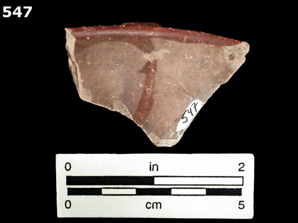 GUADALAJARA POLYCHROME specimen 547 rear view