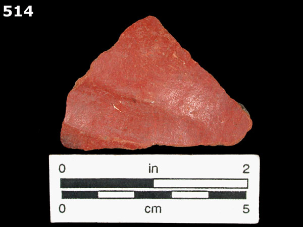 MEXICAN RED PAINTED specimen 514 front view