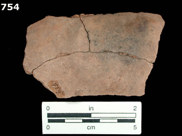 EL MORRO specimen 754 rear view