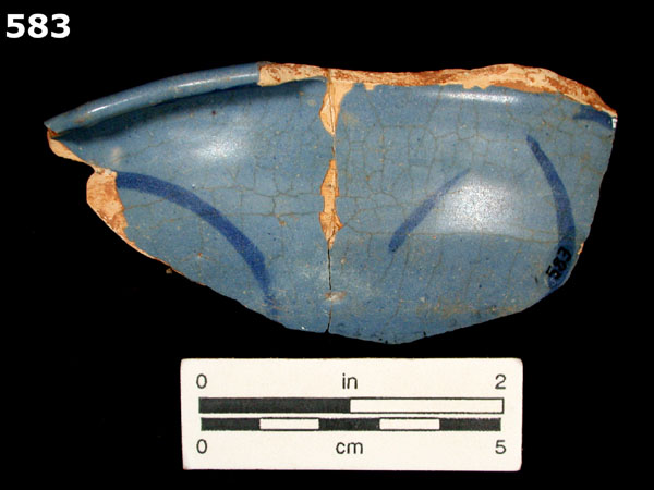 SEVILLA BLUE ON BLUE specimen 583 rear view