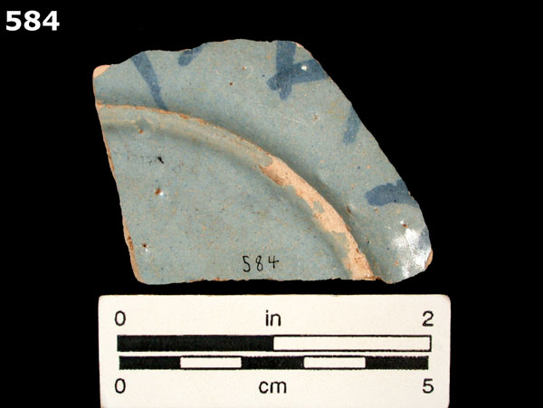 SEVILLA BLUE ON BLUE specimen 584 rear view