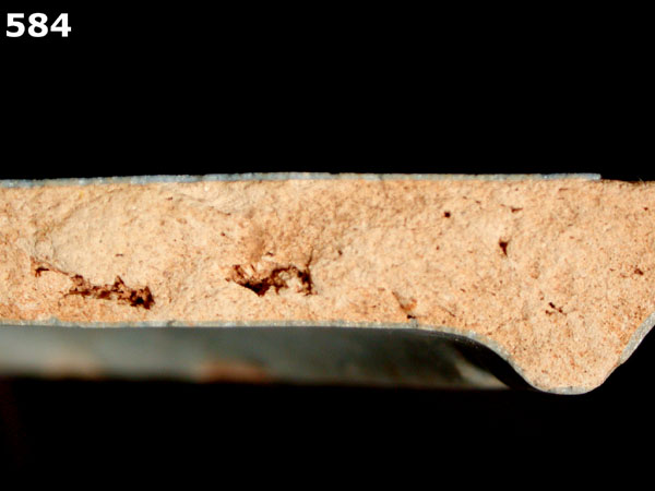 SEVILLA BLUE ON BLUE specimen 584 side view