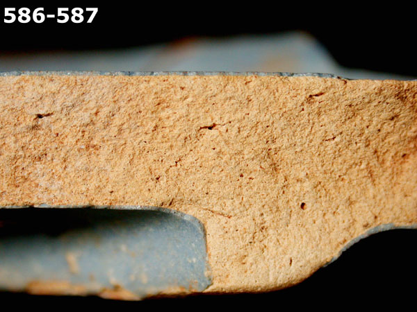 SEVILLA BLUE ON BLUE specimen 586 side view