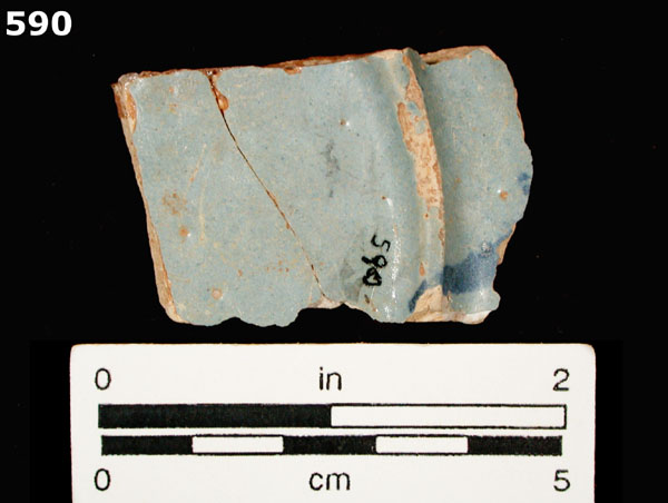 SEVILLA BLUE ON BLUE specimen 590 rear view