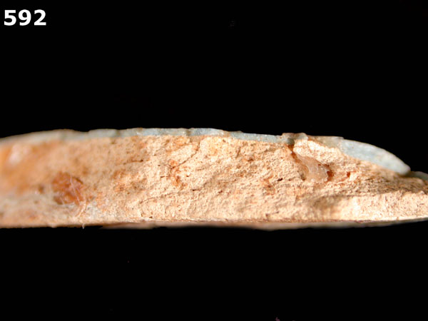 SEVILLA BLUE ON BLUE specimen 592 side view