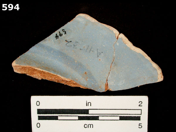 SEVILLA BLUE ON BLUE specimen 594 rear view