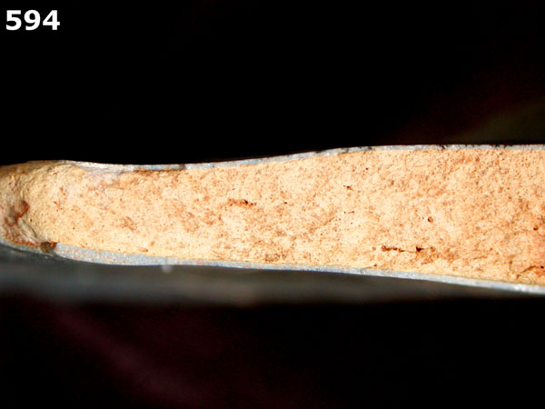 SEVILLA BLUE ON BLUE specimen 594 side view