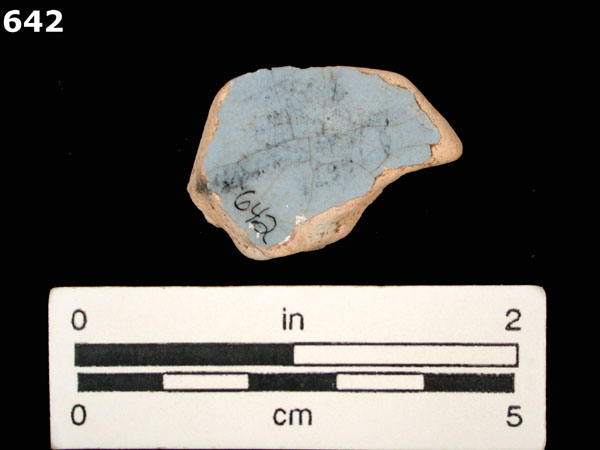 LIGURIAN BLUE ON BLUE specimen 642 rear view