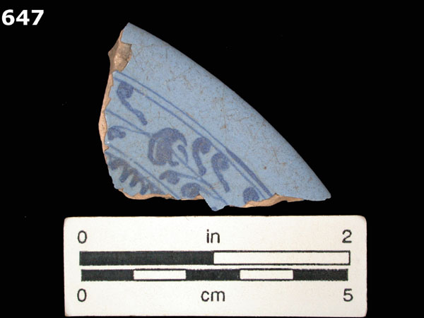 LIGURIAN BLUE ON BLUE specimen 647 