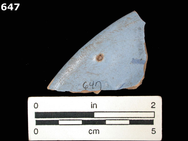 LIGURIAN BLUE ON BLUE specimen 647 rear view