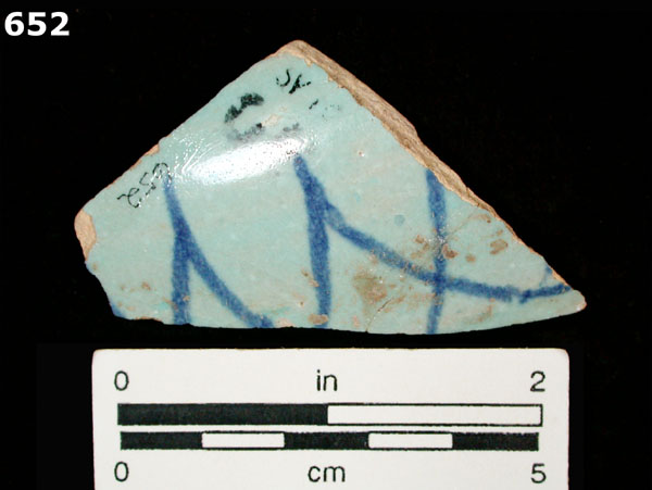 LIGURIAN BLUE ON BLUE specimen 652 rear view