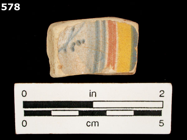 MONTELUPO POLYCHROME specimen 578 