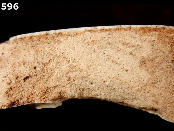 SEVILLA WHITE specimen 596 side view