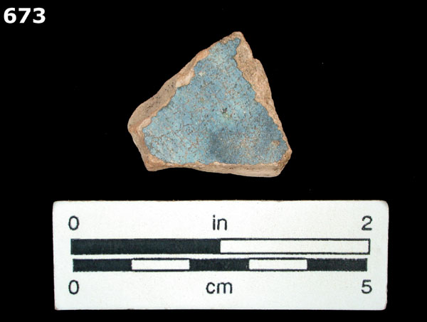 CAPARRA BLUE specimen 673 front view