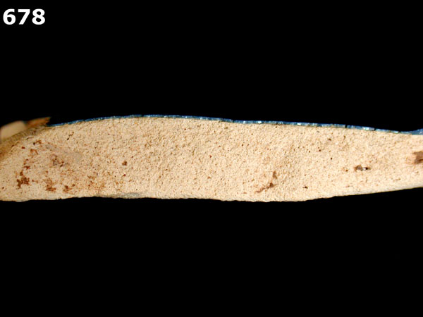 CAPARRA BLUE specimen 678 side view