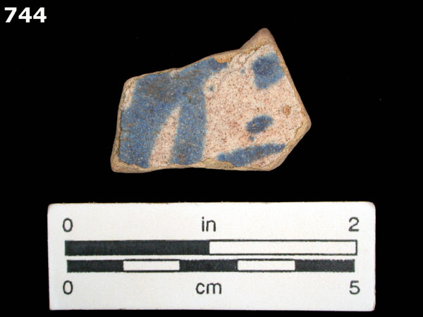LA VEGA BLUE ON WHITE specimen 744 