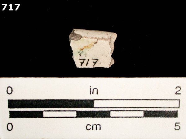 SAN LUIS POLYCHROME specimen 717 rear view