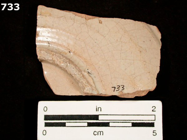 SAN LUIS POLYCHROME specimen 733 rear view