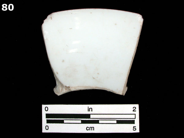 PORCELAIN, BONE CHINA specimen 80 