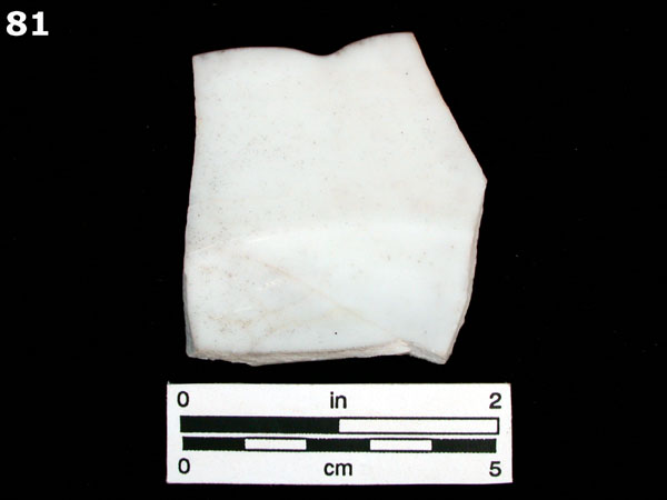 PORCELAIN, BONE CHINA specimen 81 