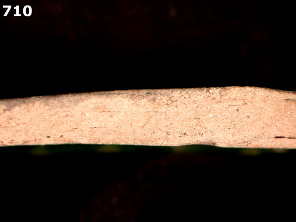 MEXICO CITY GREEN ON CREAM specimen 710 side view