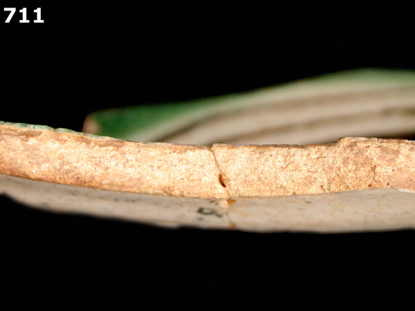 PUEBLA POLYCHROME specimen 711 side view