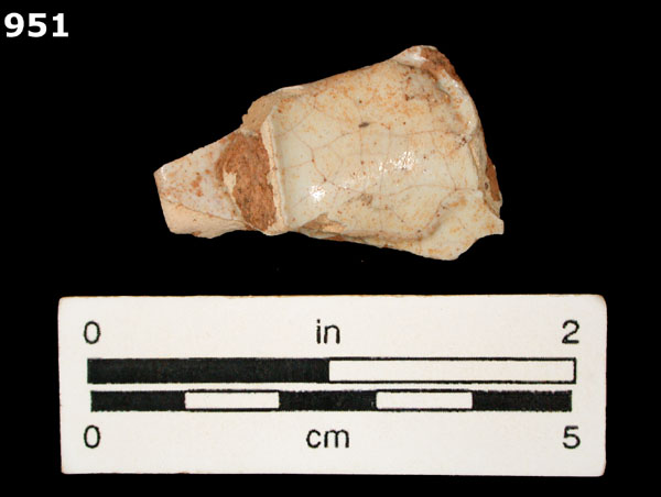 FINE WHITE MAJOLICA specimen 951 