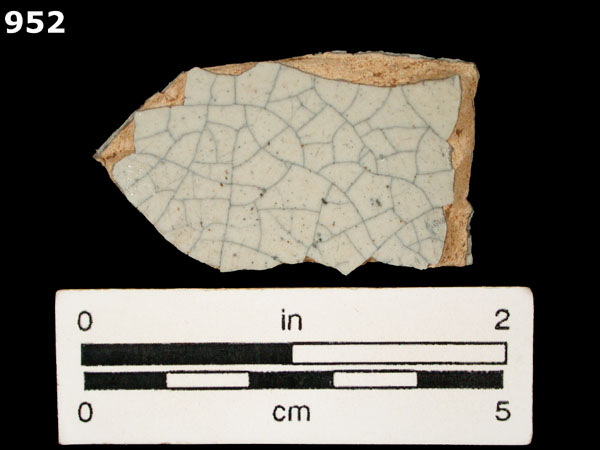FINE WHITE MAJOLICA specimen 952 