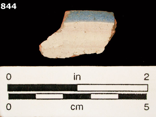 HUEJOTZINGO BLUE ON WHITE specimen 844 
