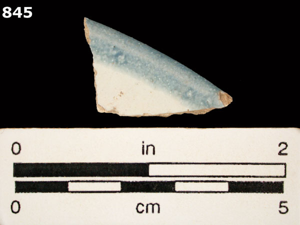 HUEJOTZINGO BLUE ON WHITE specimen 845 