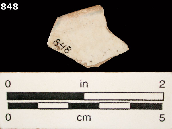 HUEJOTZINGO BLUE ON WHITE specimen 848 rear view