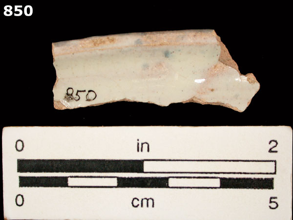 HUEJOTZINGO BLUE ON WHITE specimen 850 rear view