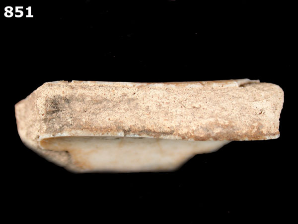 HUEJOTZINGO BLUE ON WHITE specimen 851 side view