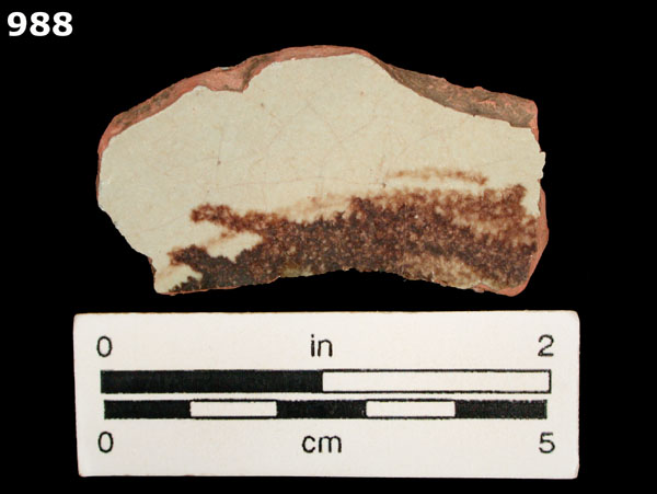 PANAMA POLYCHROME-TYPE A specimen 988 front view