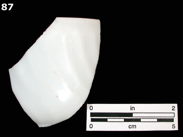 PORCELAIN, BONE CHINA specimen 87 