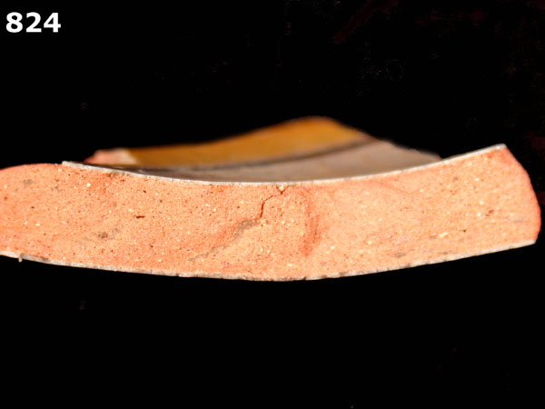 AUCILLA POLYCHROME specimen 824 side view