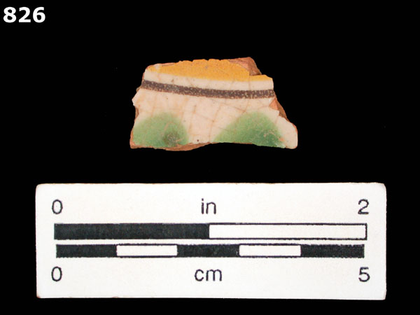 AUCILLA POLYCHROME specimen 826 front view